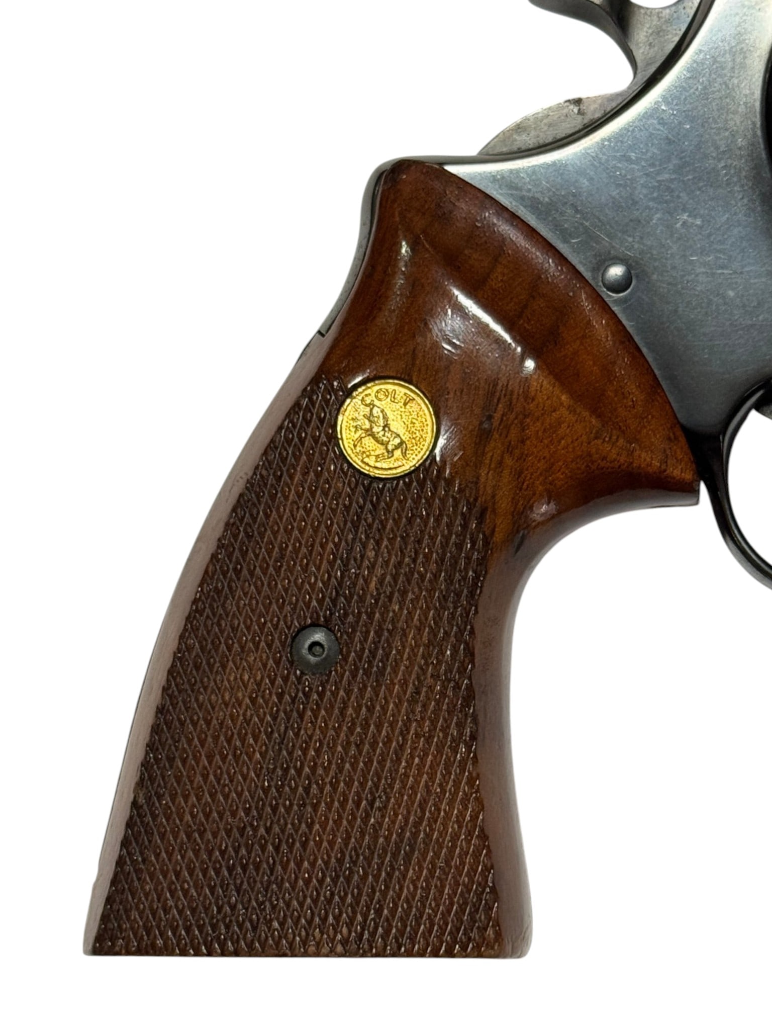 Excellent 1976 Colt Trooper MK. III 4" Blued .357 MAGNUM Revolver - 8