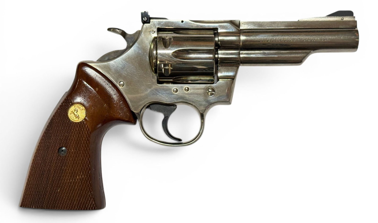 Excellent 1978 Colt Trooper MK. III 4" Nickel .357 MAGNUM Revolver - 2