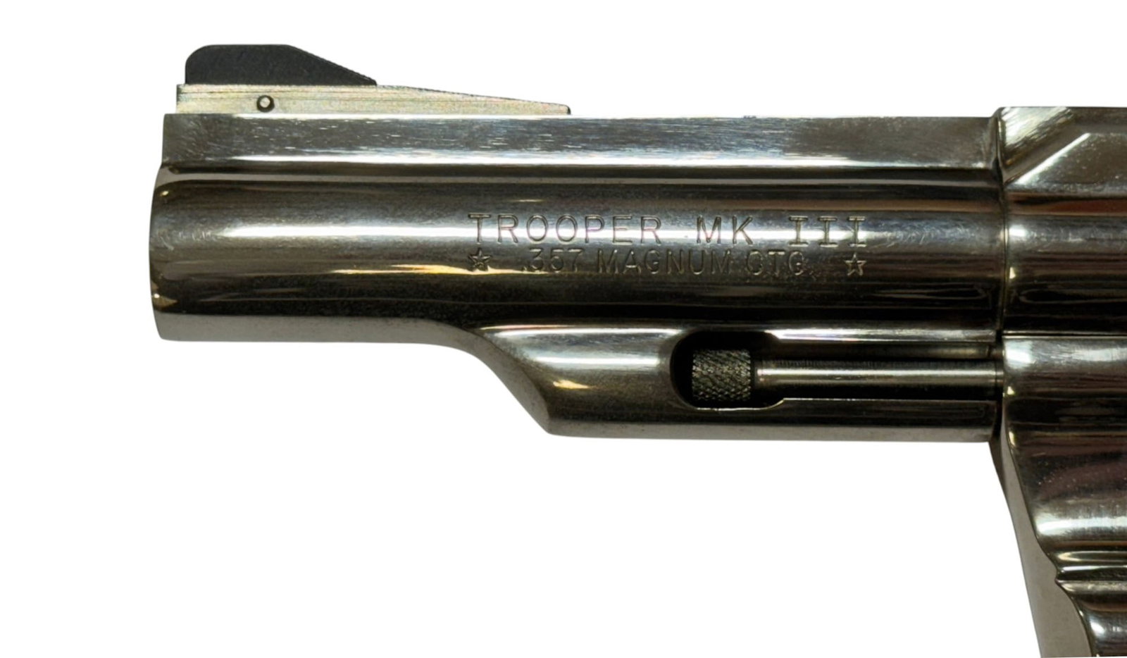 Excellent 1978 Colt Trooper MK. III 4" Nickel .357 MAGNUM Revolver - 7