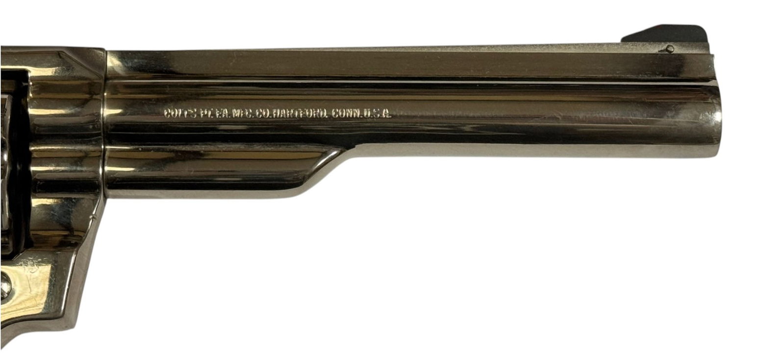 Excellent 1981 Colt Trooper MK. III 6" Nickel .357 MAGNUM Revolver - 10