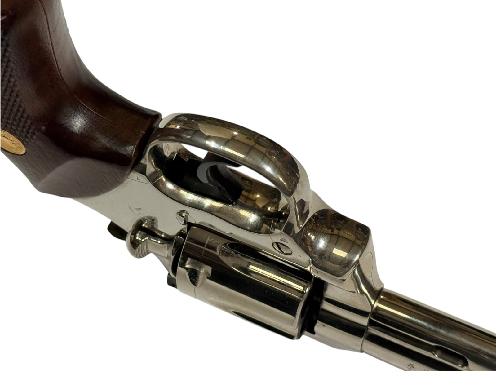 Excellent 1981 Colt Trooper MK. III 6" Nickel .357 MAGNUM Revolver - 11