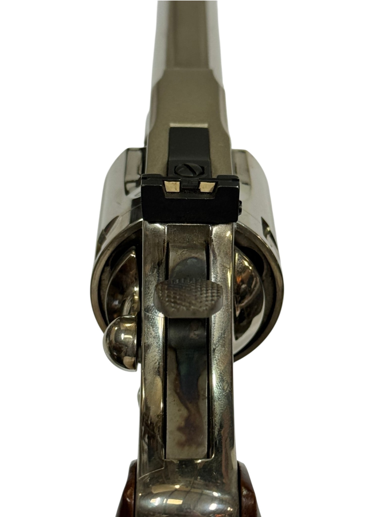 Excellent 1981 Colt Trooper MK. III 6" Nickel .357 MAGNUM Revolver - 16