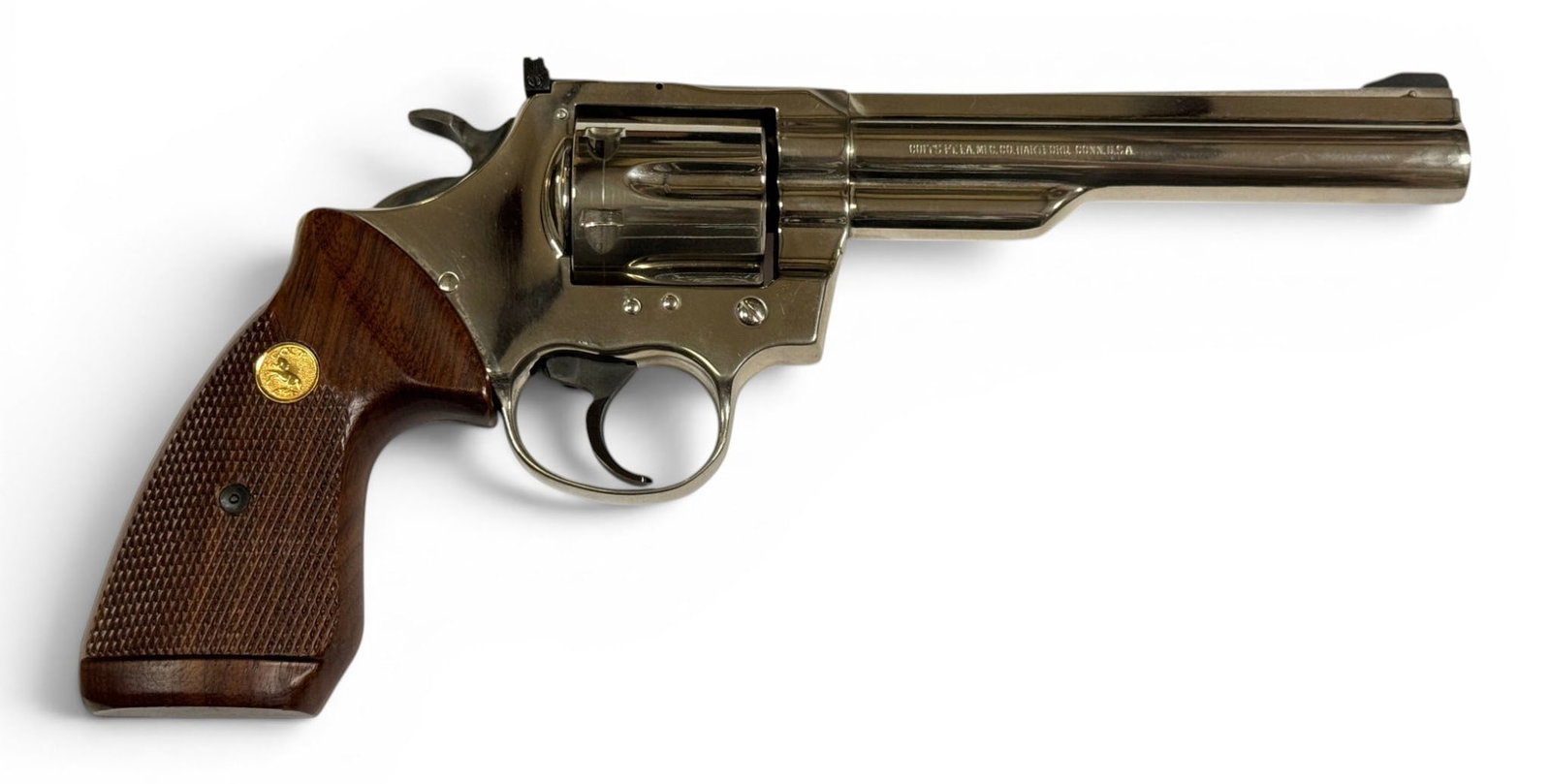 Excellent 1981 Colt Trooper MK. III 6" Nickel .357 MAGNUM Revolver - 2