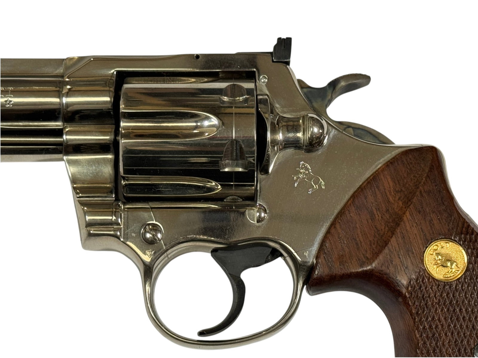 Excellent 1981 Colt Trooper MK. III 6" Nickel .357 MAGNUM Revolver - 5