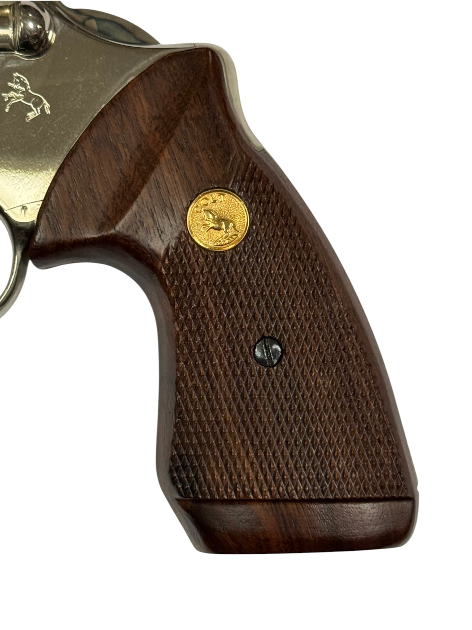 Excellent 1981 Colt Trooper MK. III 6" Nickel .357 MAGNUM Revolver - 8
