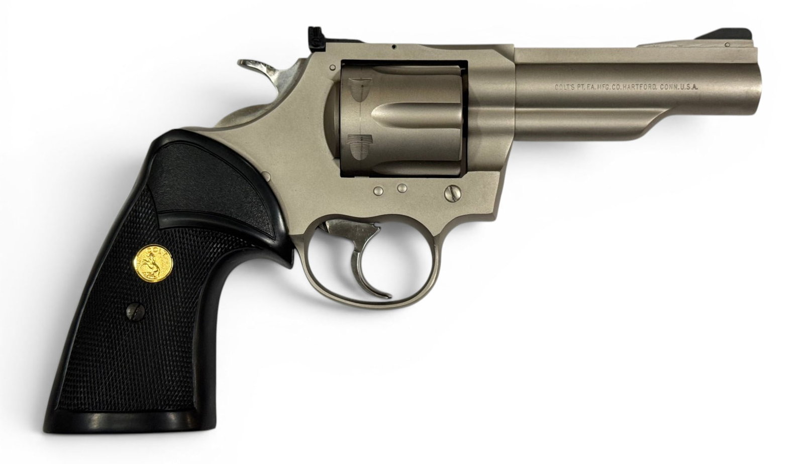 Excellent RARE 1982 Colt Trooper MK. III 4" Electroless Satin Nickel .357 MAGNUM Revolver - 2