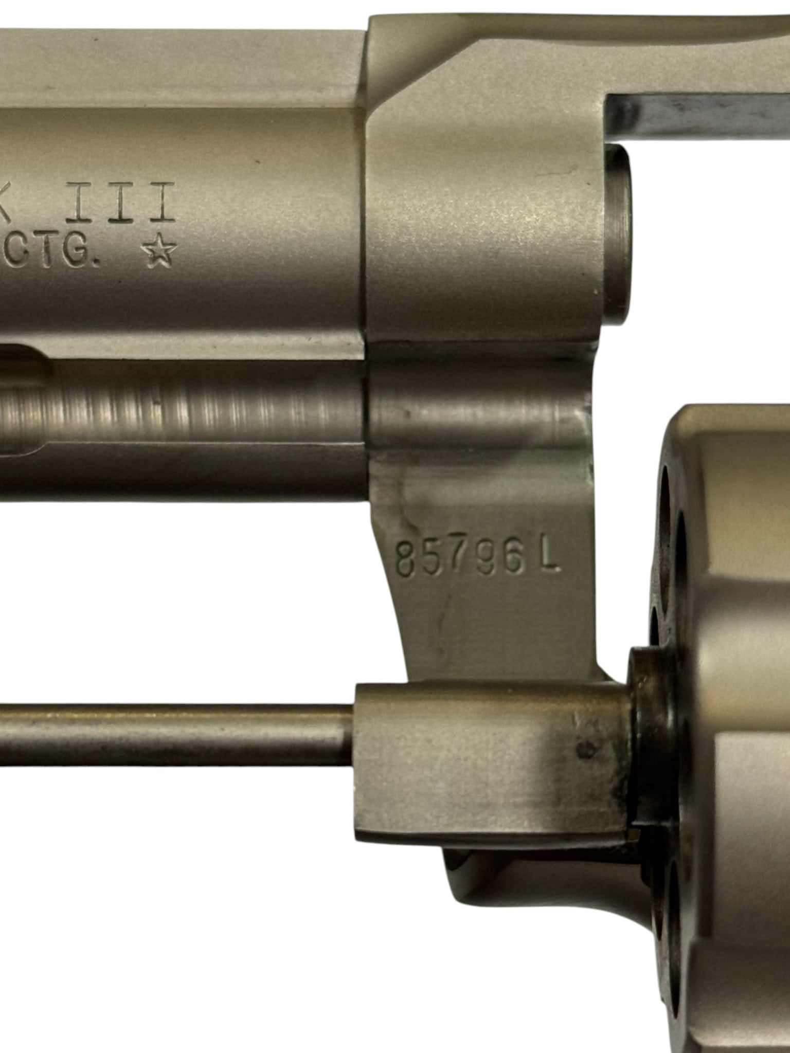 Excellent RARE 1982 Colt Trooper MK. III 4" Electroless Satin Nickel .357 MAGNUM Revolver - 3