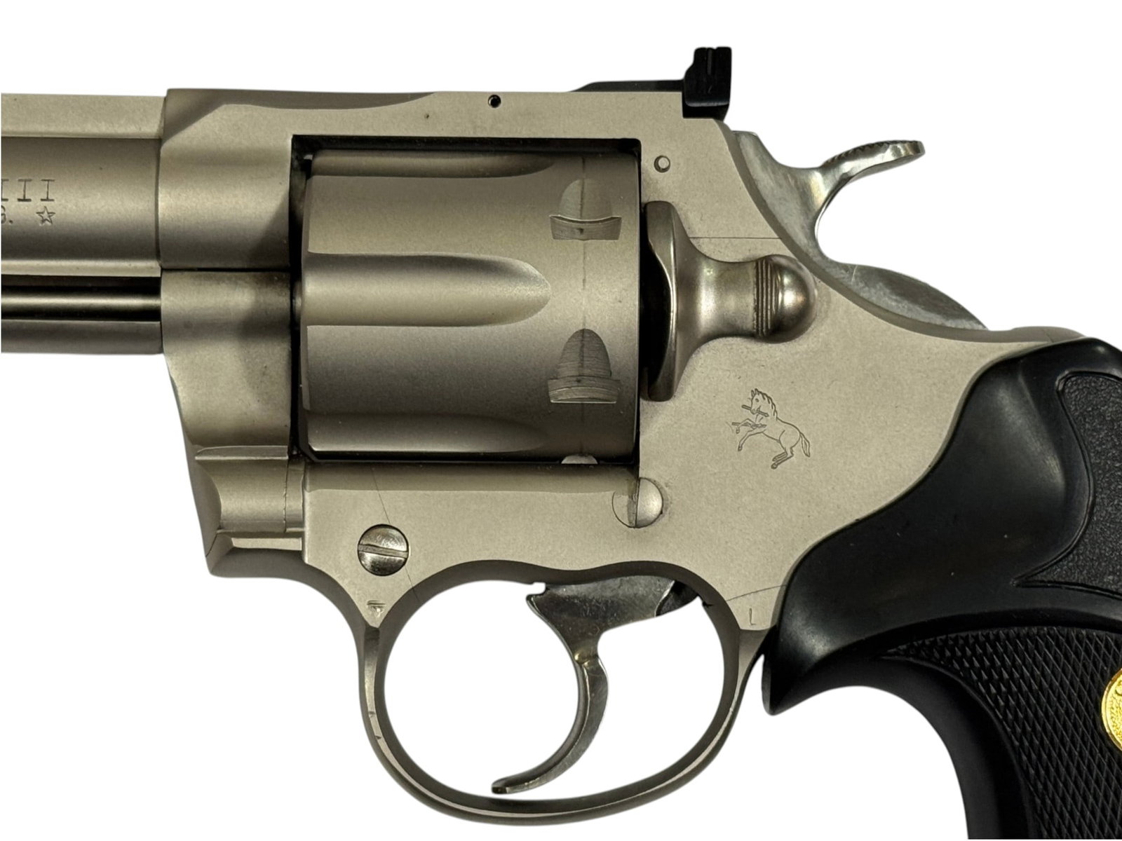 Excellent RARE 1982 Colt Trooper MK. III 4" Electroless Satin Nickel .357 MAGNUM Revolver - 5