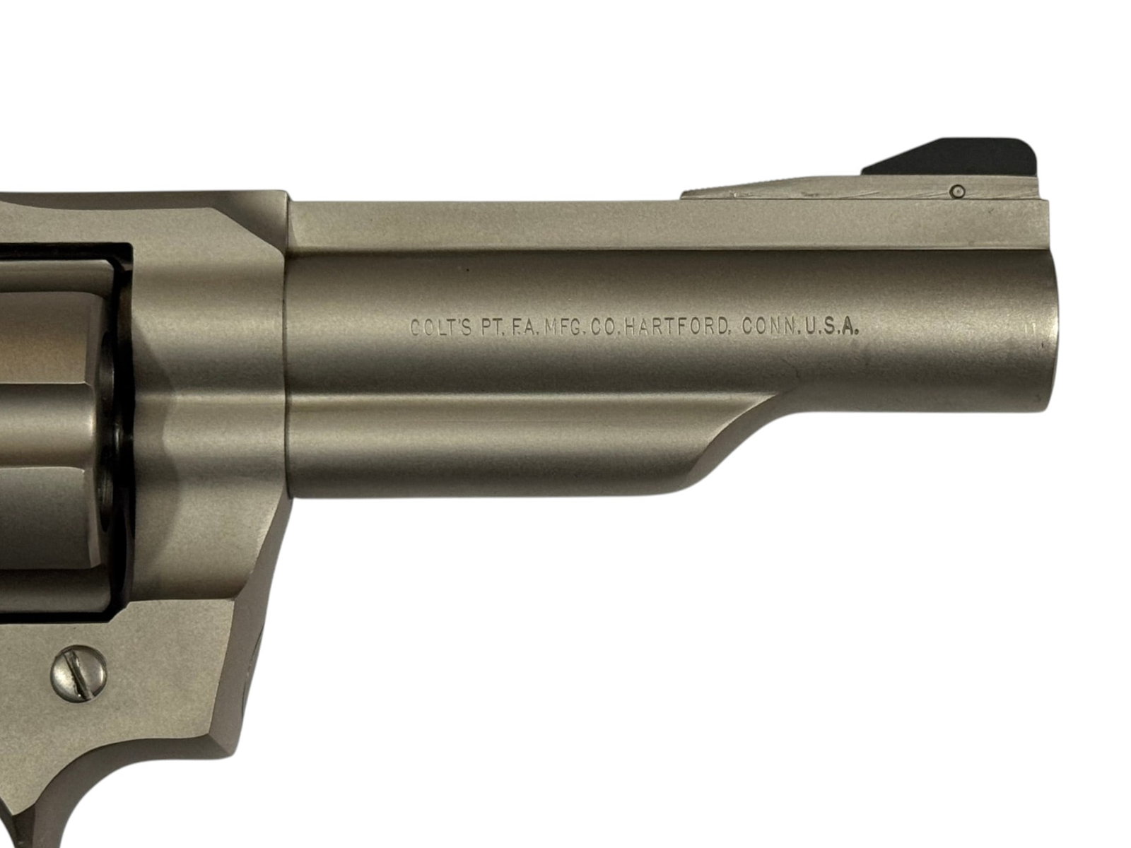 Excellent RARE 1982 Colt Trooper MK. III 4" Electroless Satin Nickel .357 MAGNUM Revolver - 9