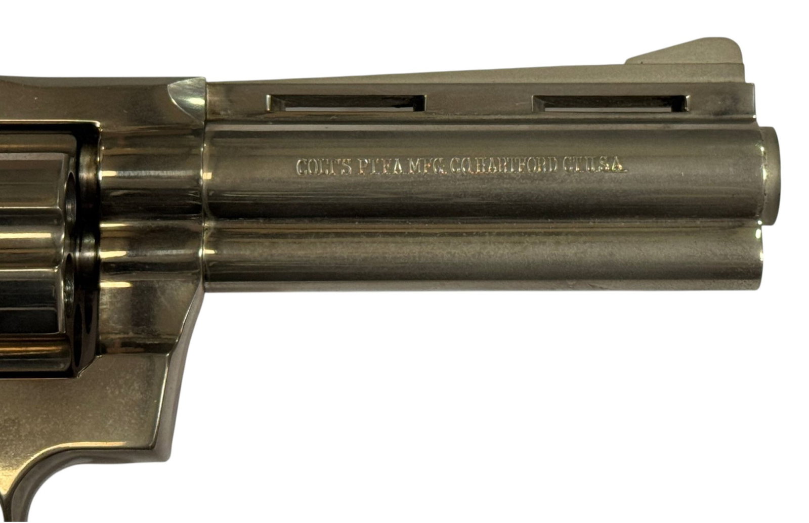 Excellent RARE 1971 Colt Diamondback 4" Nickel .38 SPECIAL Revolver - 10