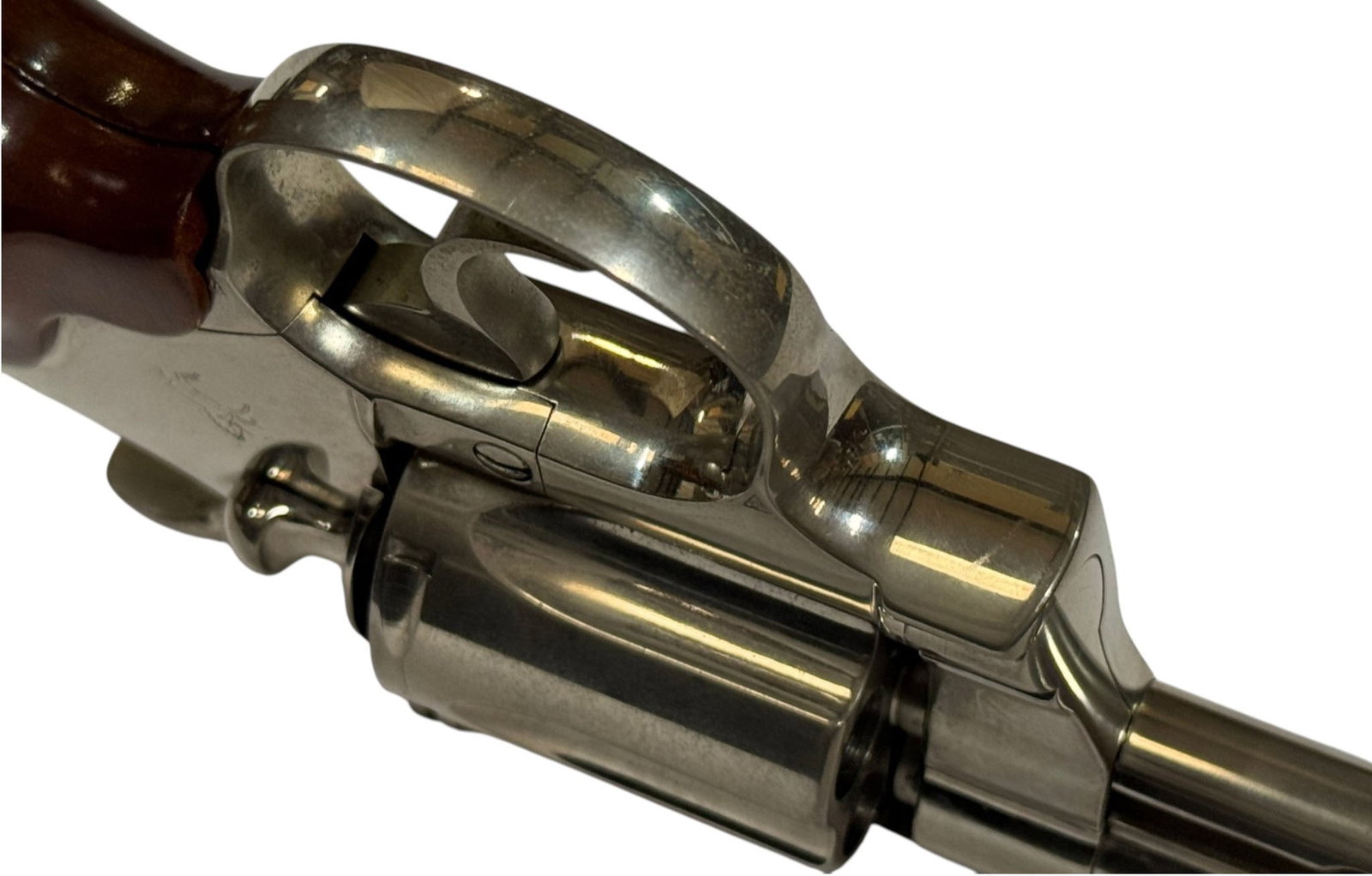 Excellent RARE 1971 Colt Diamondback 4" Nickel .38 SPECIAL Revolver - 11