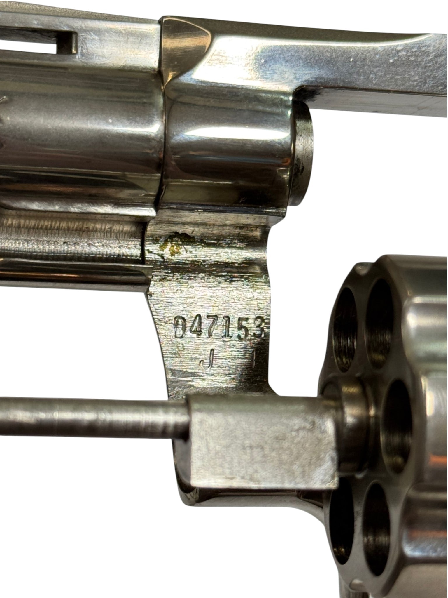 Excellent RARE 1971 Colt Diamondback 4" Nickel .38 SPECIAL Revolver - 3