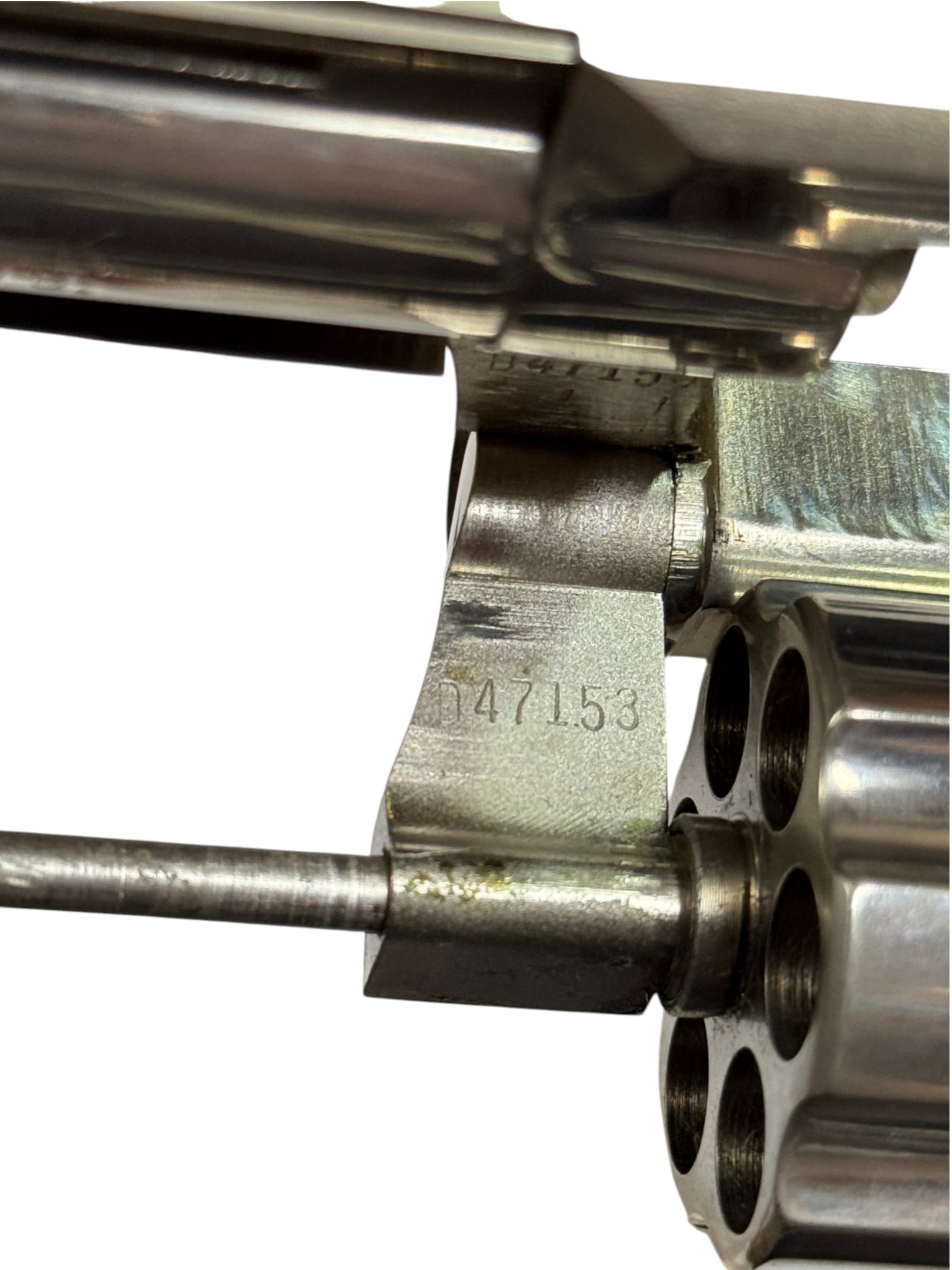 Excellent RARE 1971 Colt Diamondback 4" Nickel .38 SPECIAL Revolver - 4