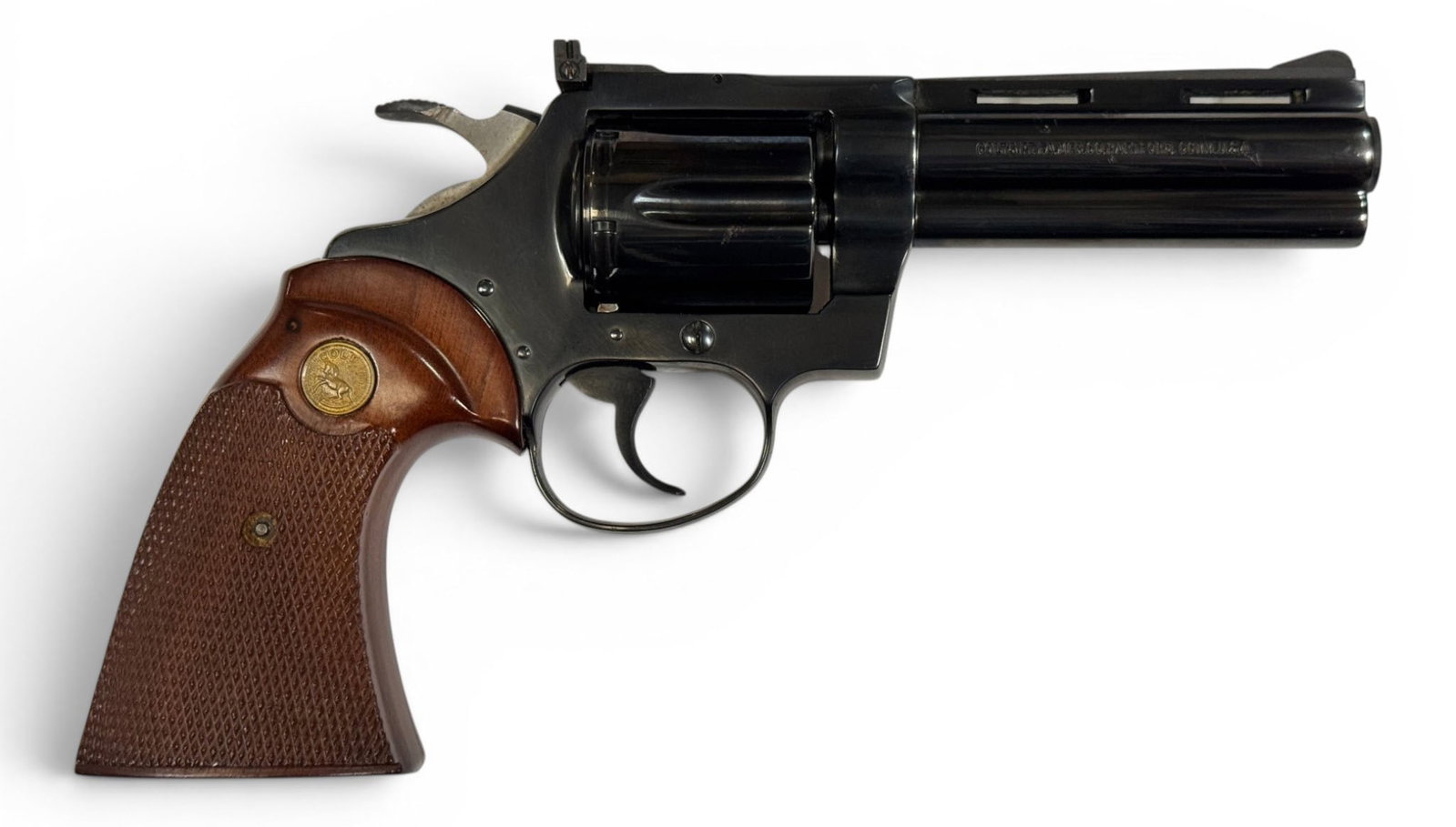 Excellent 1978 Colt Diamondback 4" Blued .22 LR Revolver - 2