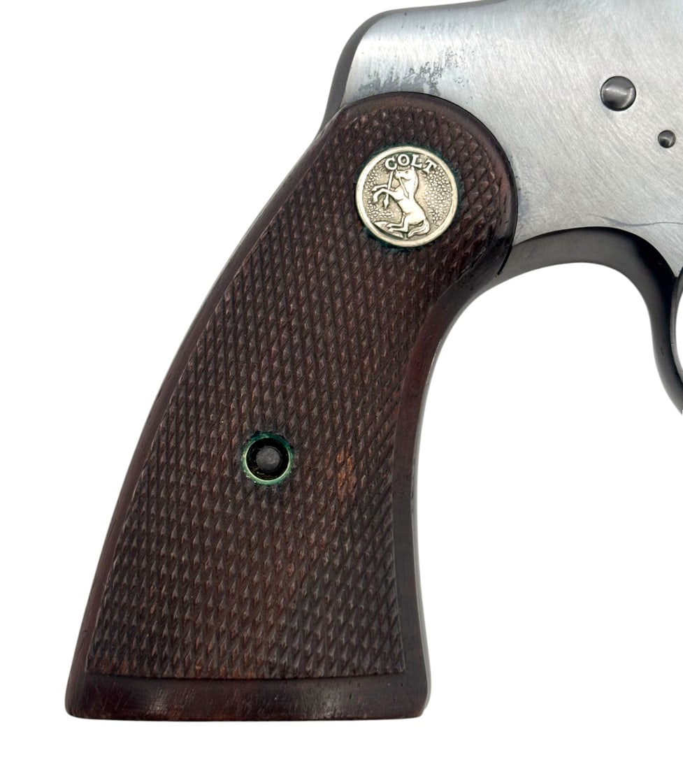 MINT 1937 Pre-War Colt Officers Model "Target" 3rd Issue Heavy Barrel .38 SPL Revolver - 14