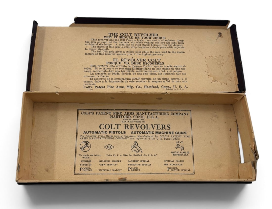 NIB 1938 Colt Police Positive .38 SPL Revolver - 5