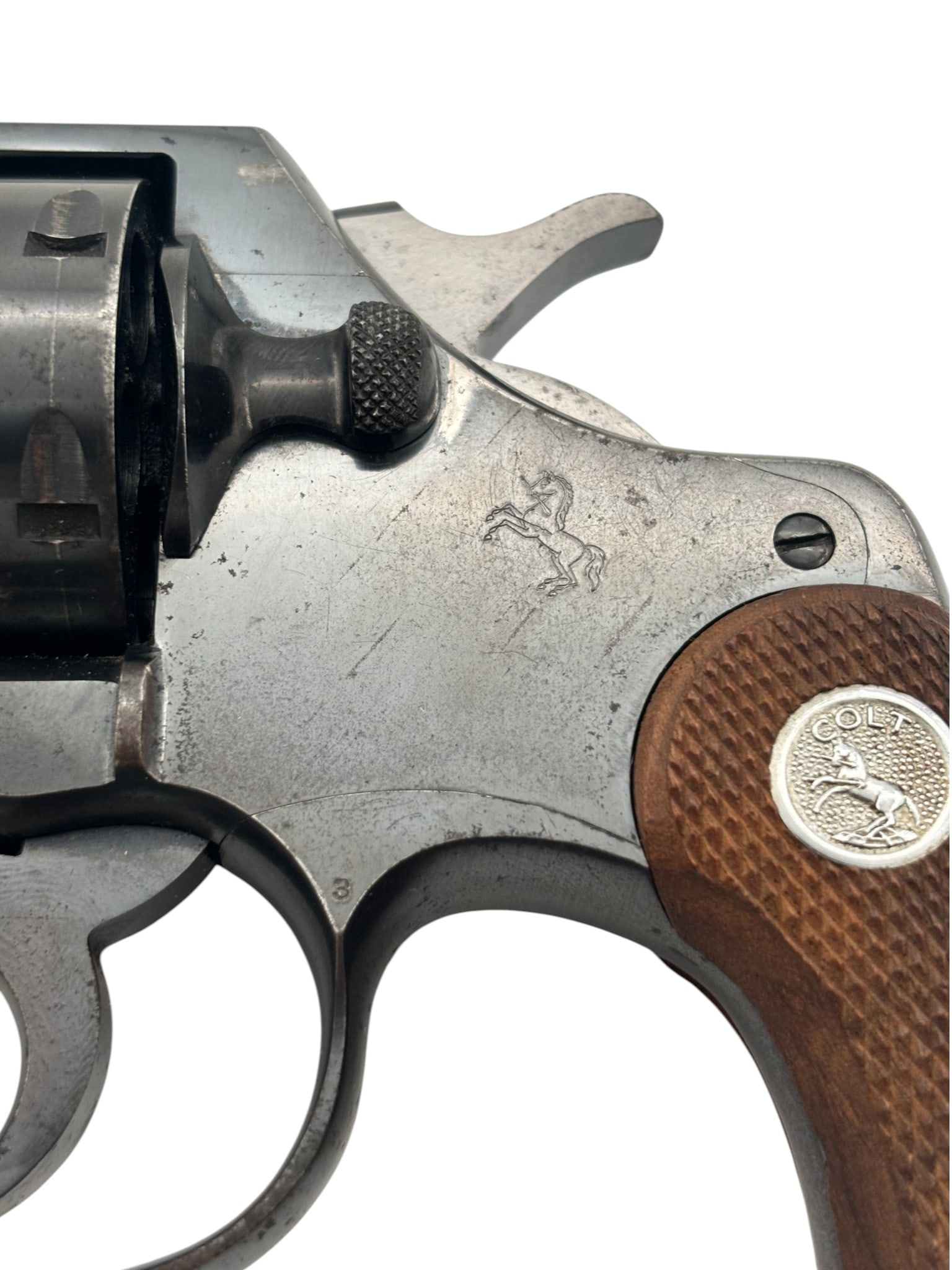 1929 Colt Official Police .38 SPL Revolver with Officer Shield Number - 3