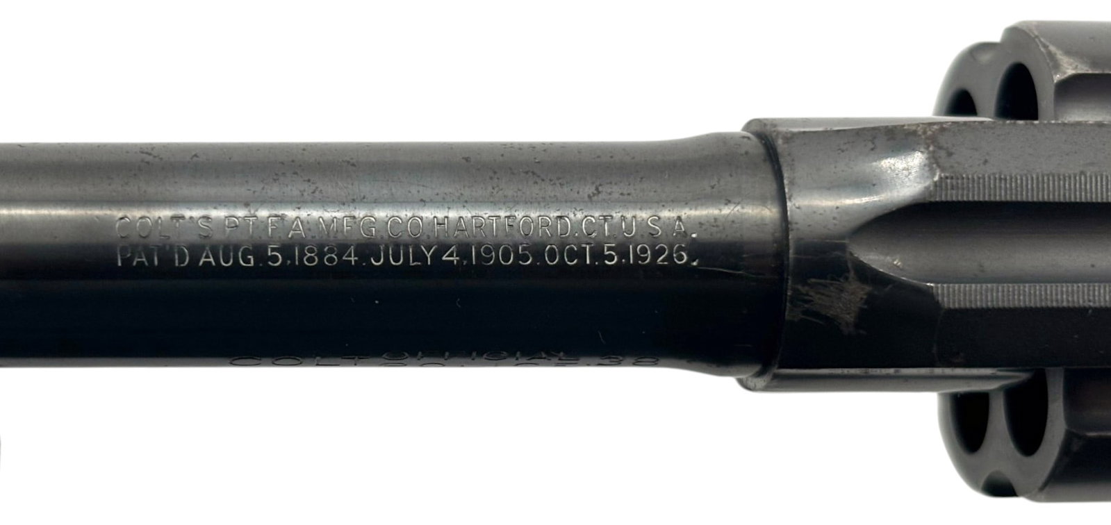 1929 Colt Official Police .38 SPL Revolver with Officer Shield Number - 5