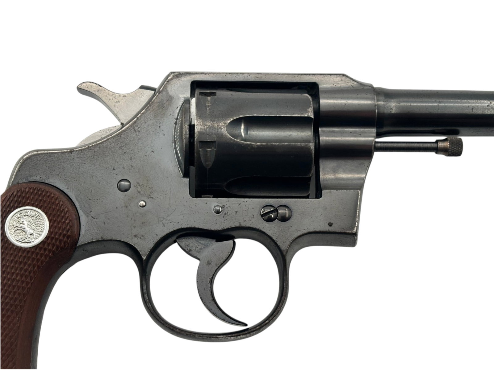 1929 Colt Official Police .38 SPL Revolver with Officer Shield Number - 6