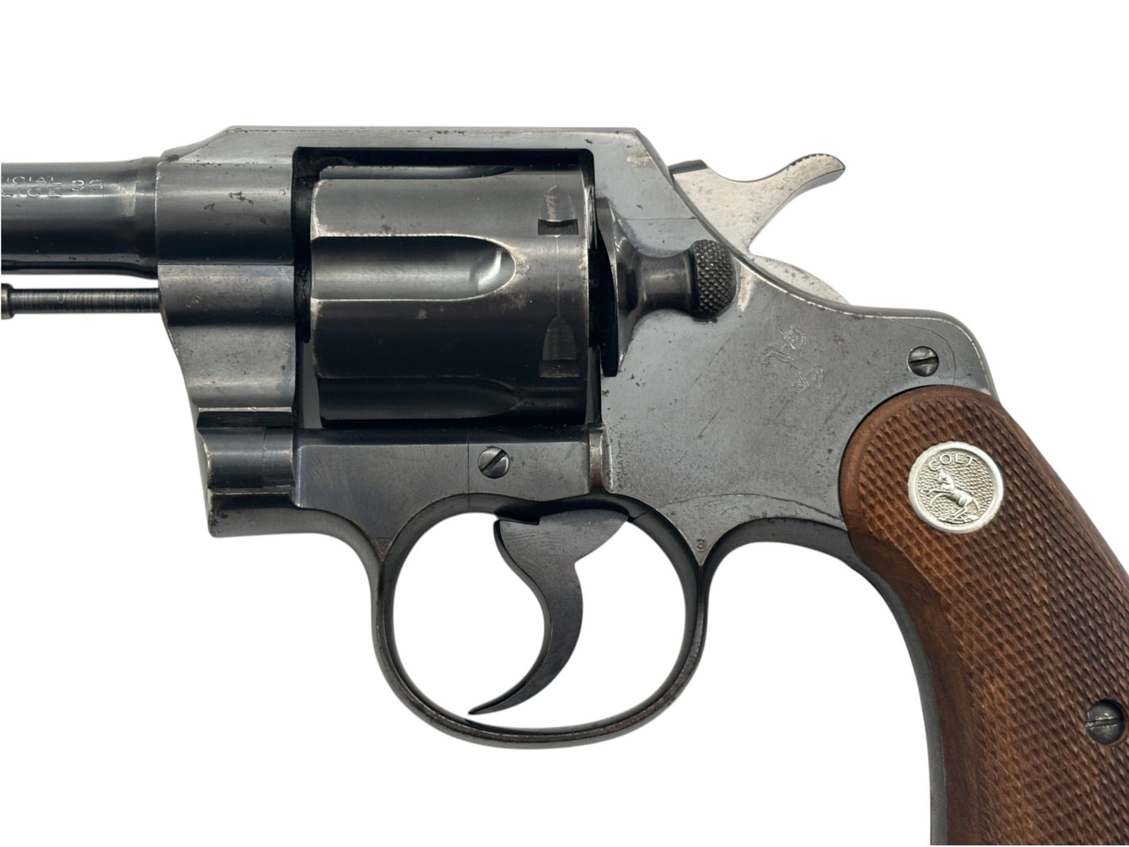 1929 Colt Official Police .38 SPL Revolver with Officer Shield Number - 7