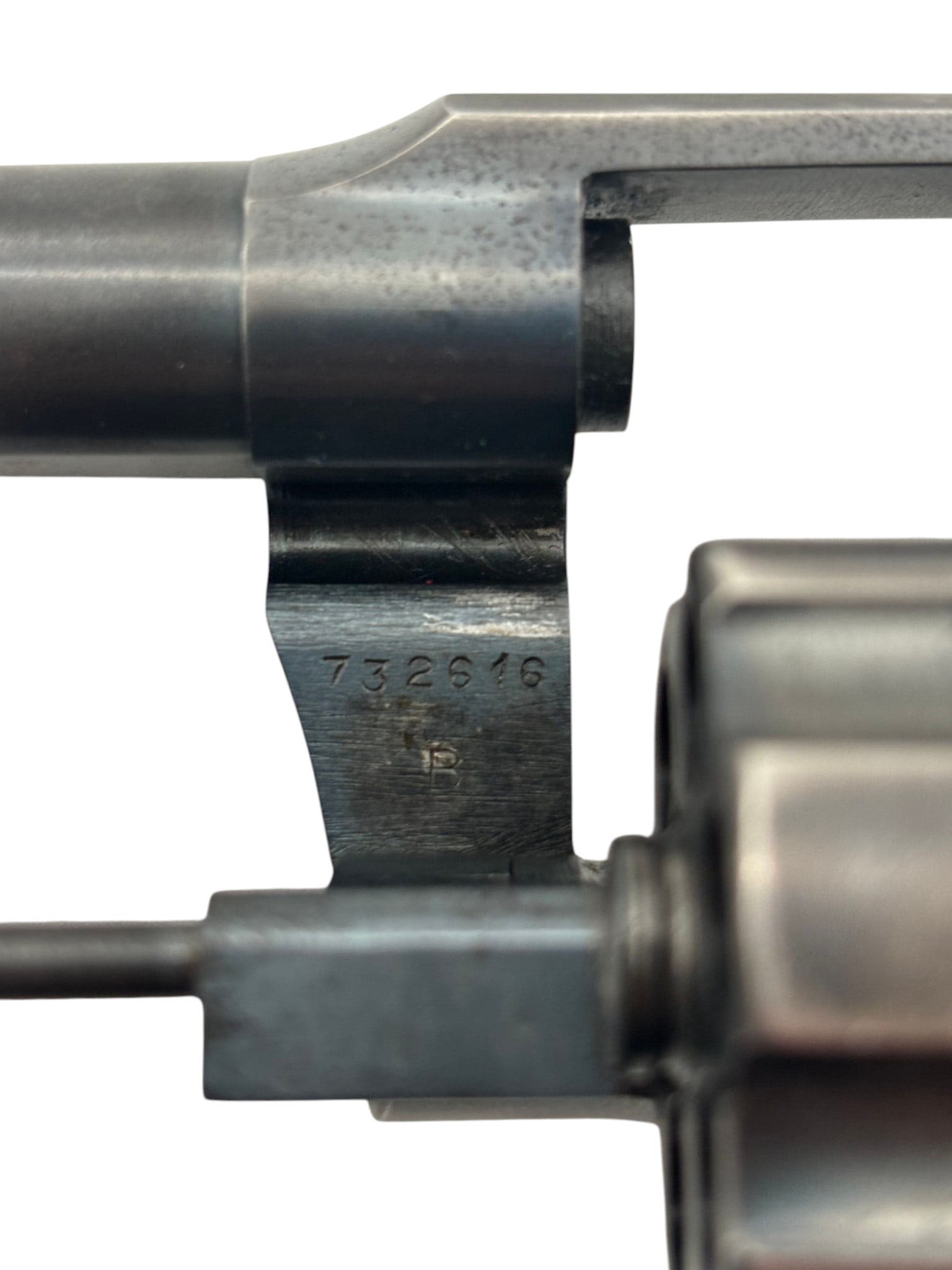 1947 Colt Official Police Heavy Barrel .38 SPL Revolver Police Issued with Landyard Loop - 11