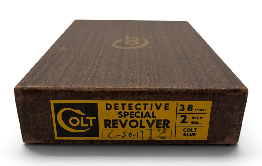 NIB 1972 Colt Detective Special .38 SPL Snub Nose Revolver with Original Box - 2