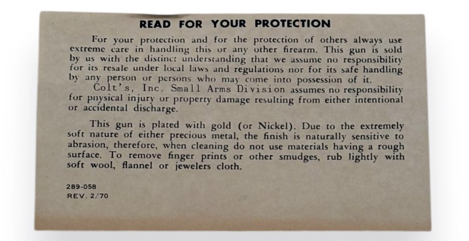 Rare NIB 1966 Colt .38 SUPER 1911 Semi-Automatic Pistol - 15