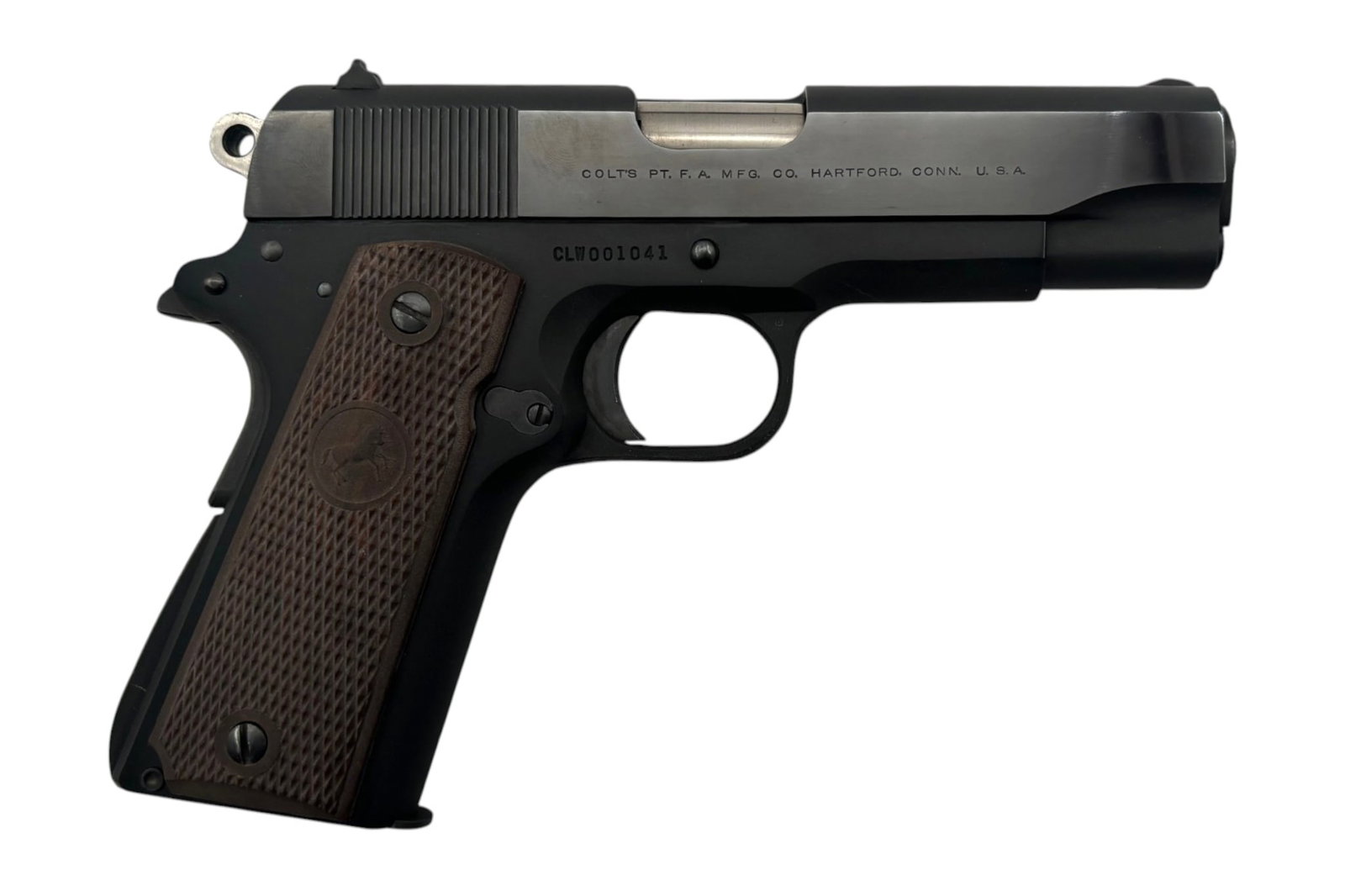 NIB 1969 Colt Lightweight Commander Model 1911 Semi-Automatic 9mm Pistol with Original Box - 7