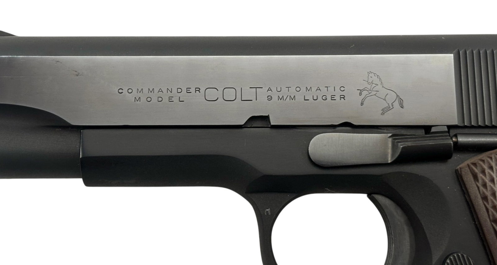 NIB 1969 Colt Lightweight Commander Model 1911 Semi-Automatic 9mm Pistol with Original Box - 8