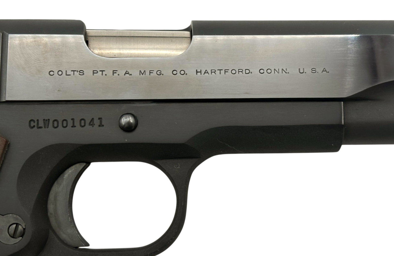 NIB 1969 Colt Lightweight Commander Model 1911 Semi-Automatic 9mm Pistol with Original Box - 9