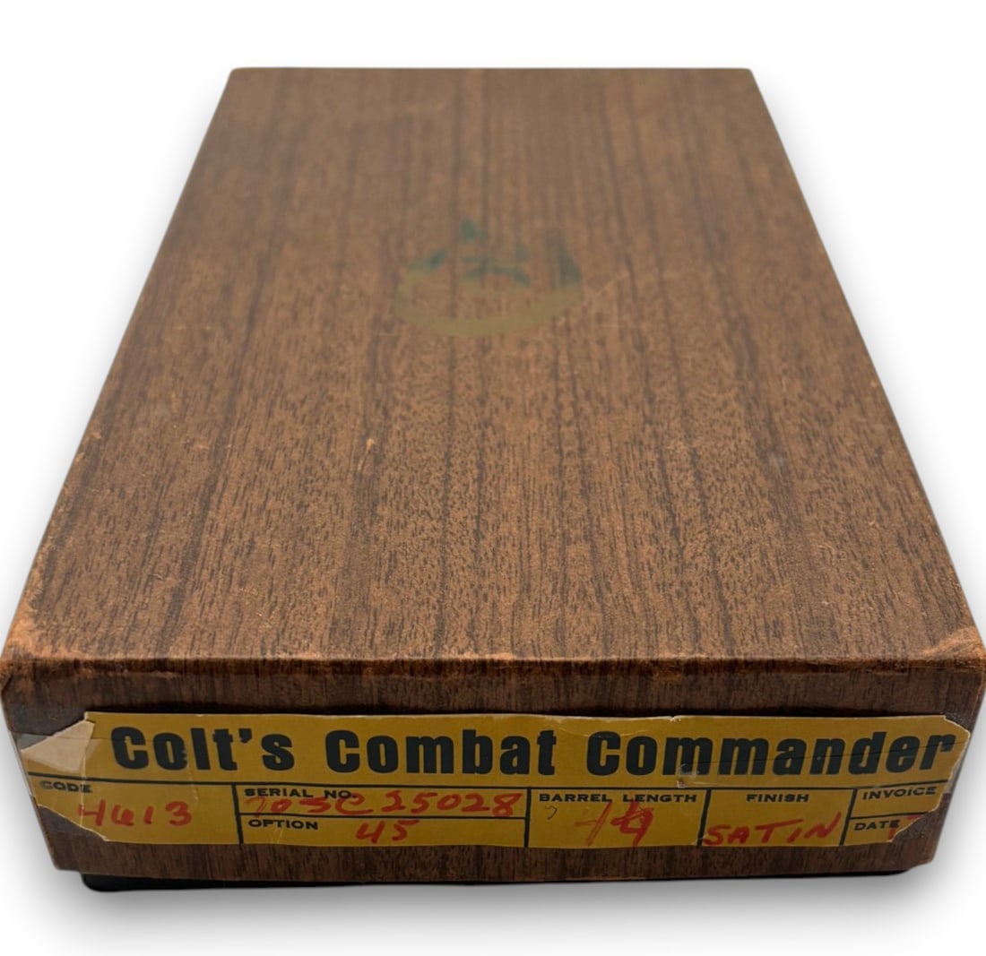 NIB 1973 Colt Combat Commander 1911 Blued .45 ACP Semi-Automatic Pistol - 5