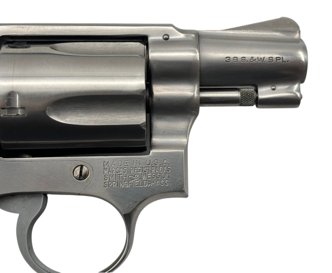 NIB 1969 Smith & Wesson Model 60 (No Dash) 2" Stainless .38 SPECIAL Revolver in Original Box - 10