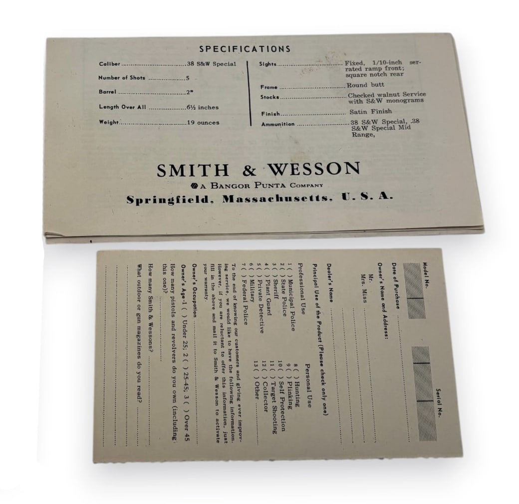 NIB 1969 Smith & Wesson Model 60 (No Dash) 2" Stainless .38 SPECIAL Revolver in Original Box - 7