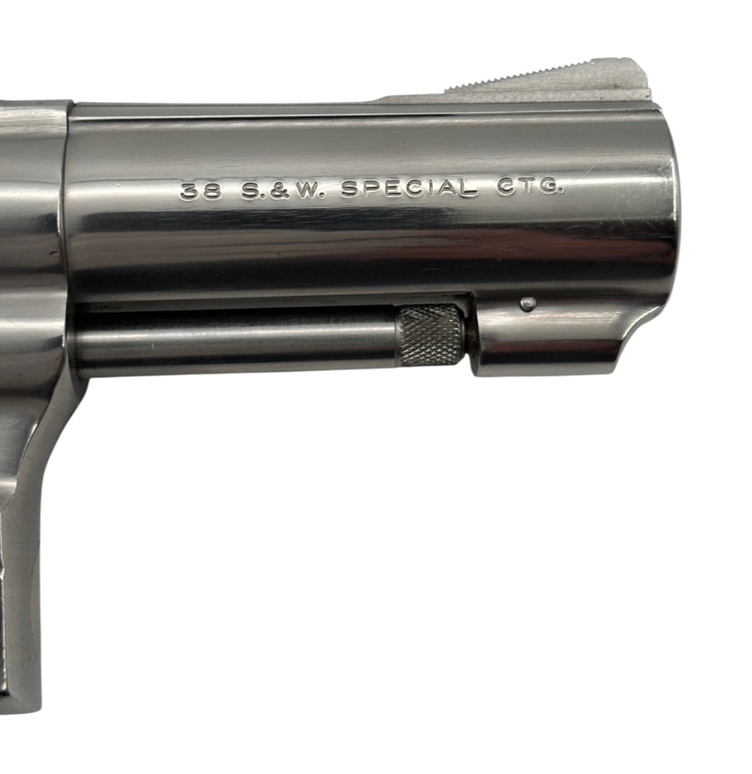 Excellent Early 1993 Smith & Wesson Model 64-5 Polished Stainless .38 SPECIAL Revolver &# - 3