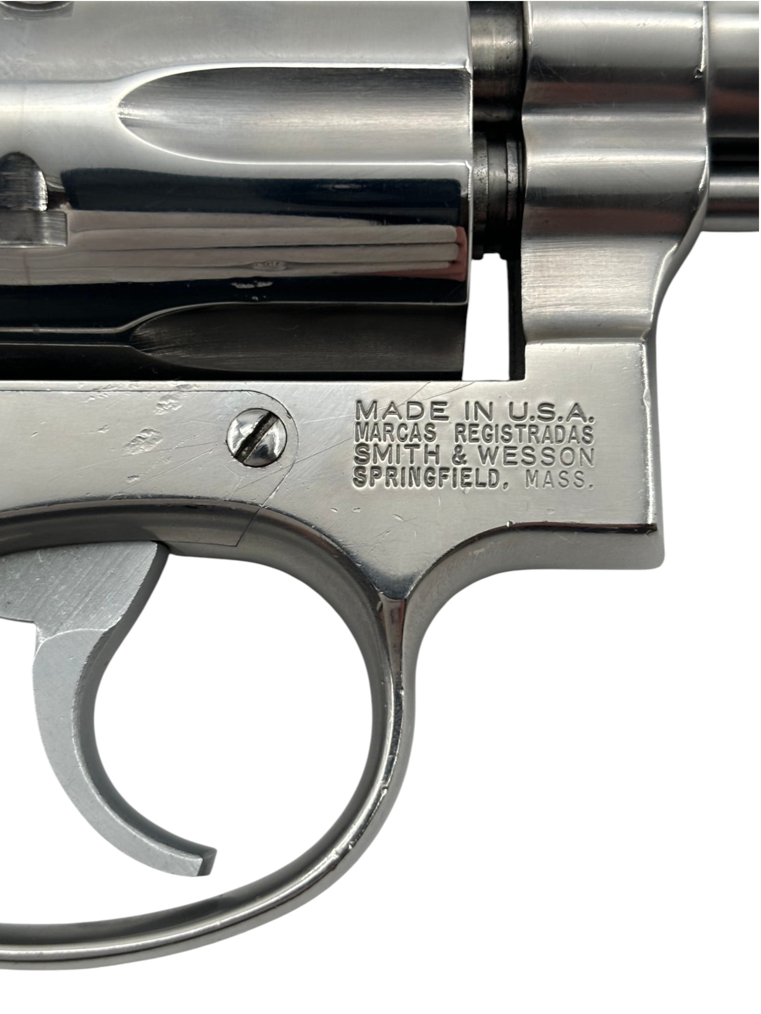 Excellent Early 1993 Smith & Wesson Model 64-5 Polished Stainless .38 SPECIAL Revolver &# - 4