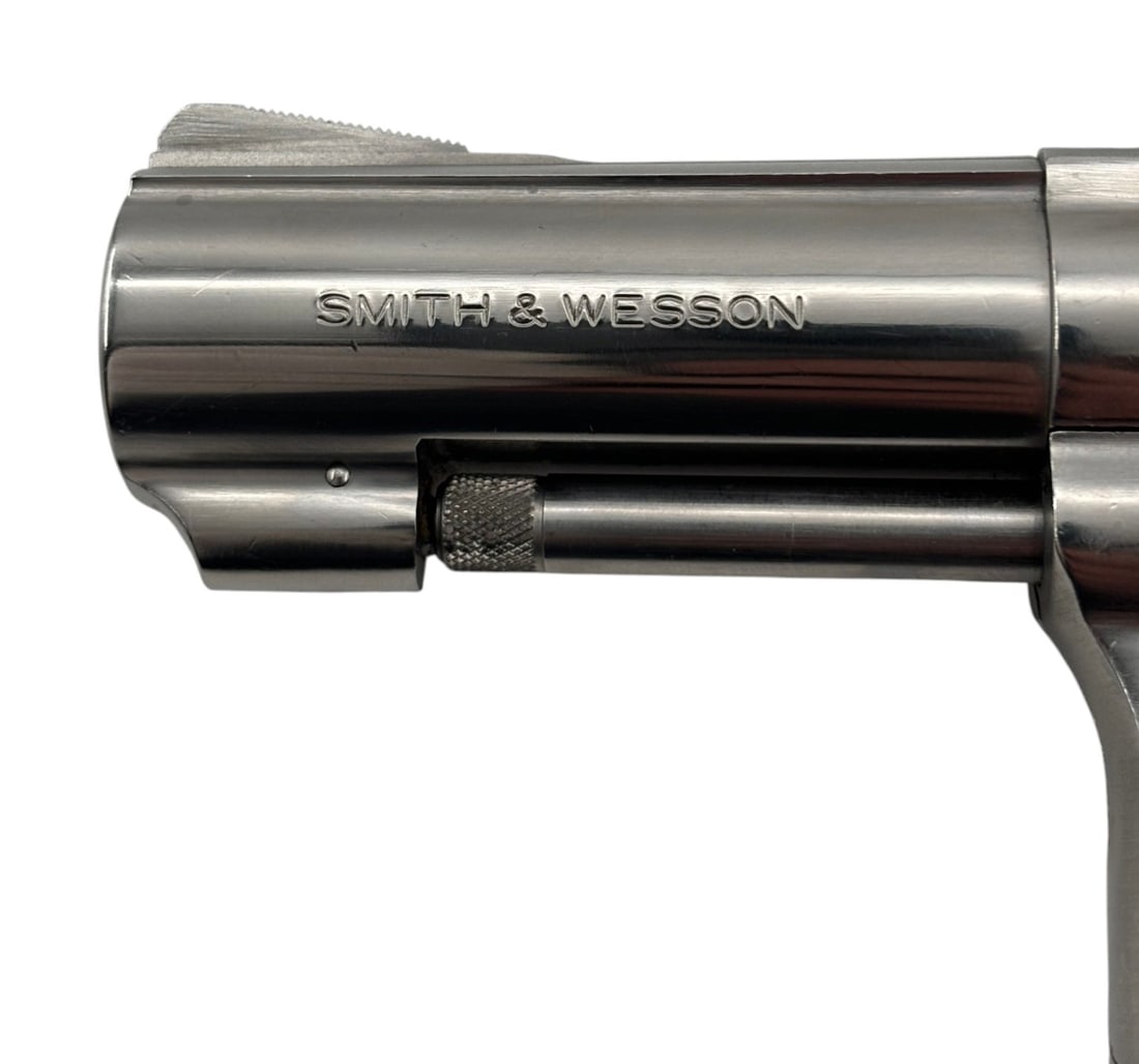 Excellent Early 1993 Smith & Wesson Model 64-5 Polished Stainless .38 SPECIAL Revolver &# - 6