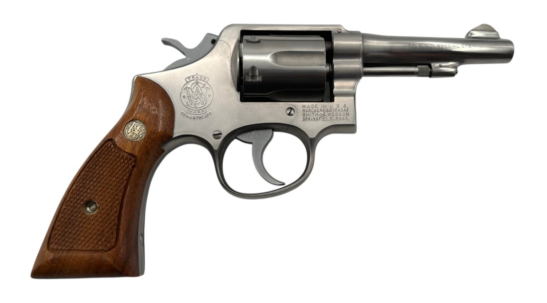 LNIB 1975 Smith & Wesson Model 64 (No Dash) Stainless Steel .38 SPECIAL Revolver in Original Box - 3