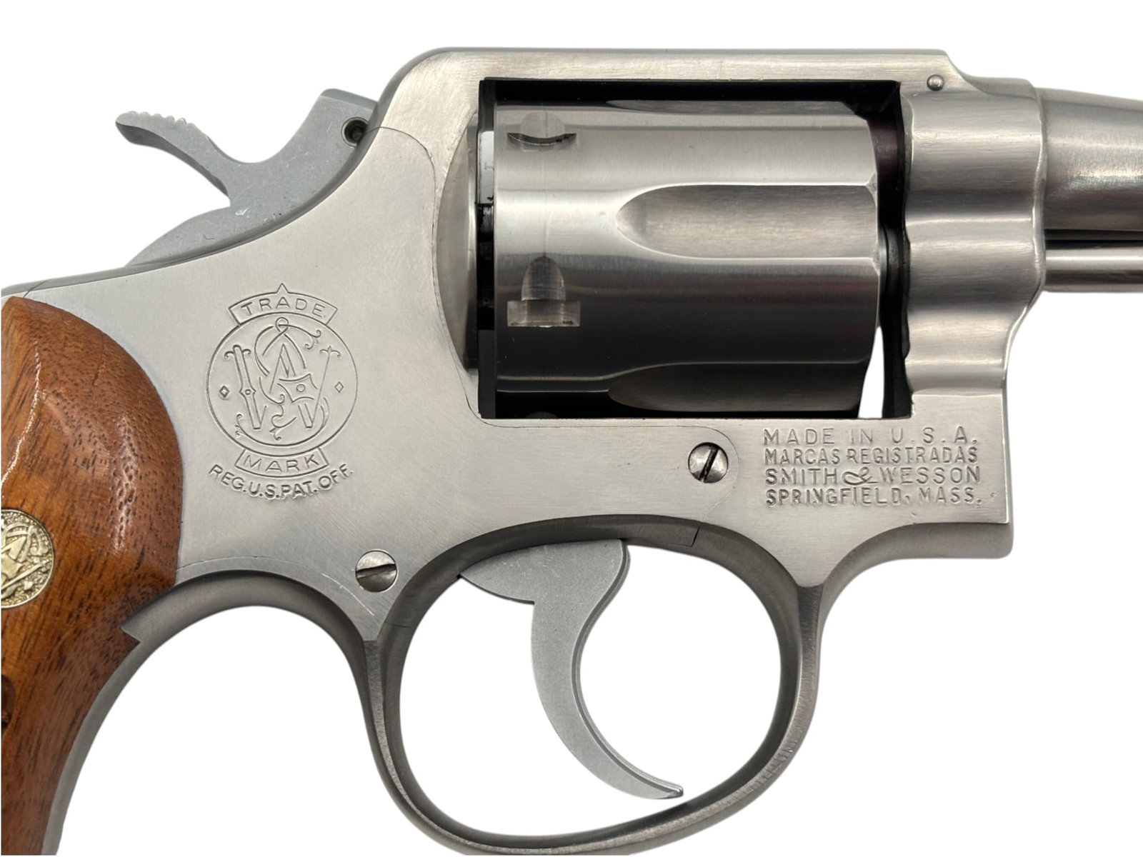 LNIB 1975 Smith & Wesson Model 64 (No Dash) Stainless Steel .38 SPECIAL Revolver in Original Box - 4