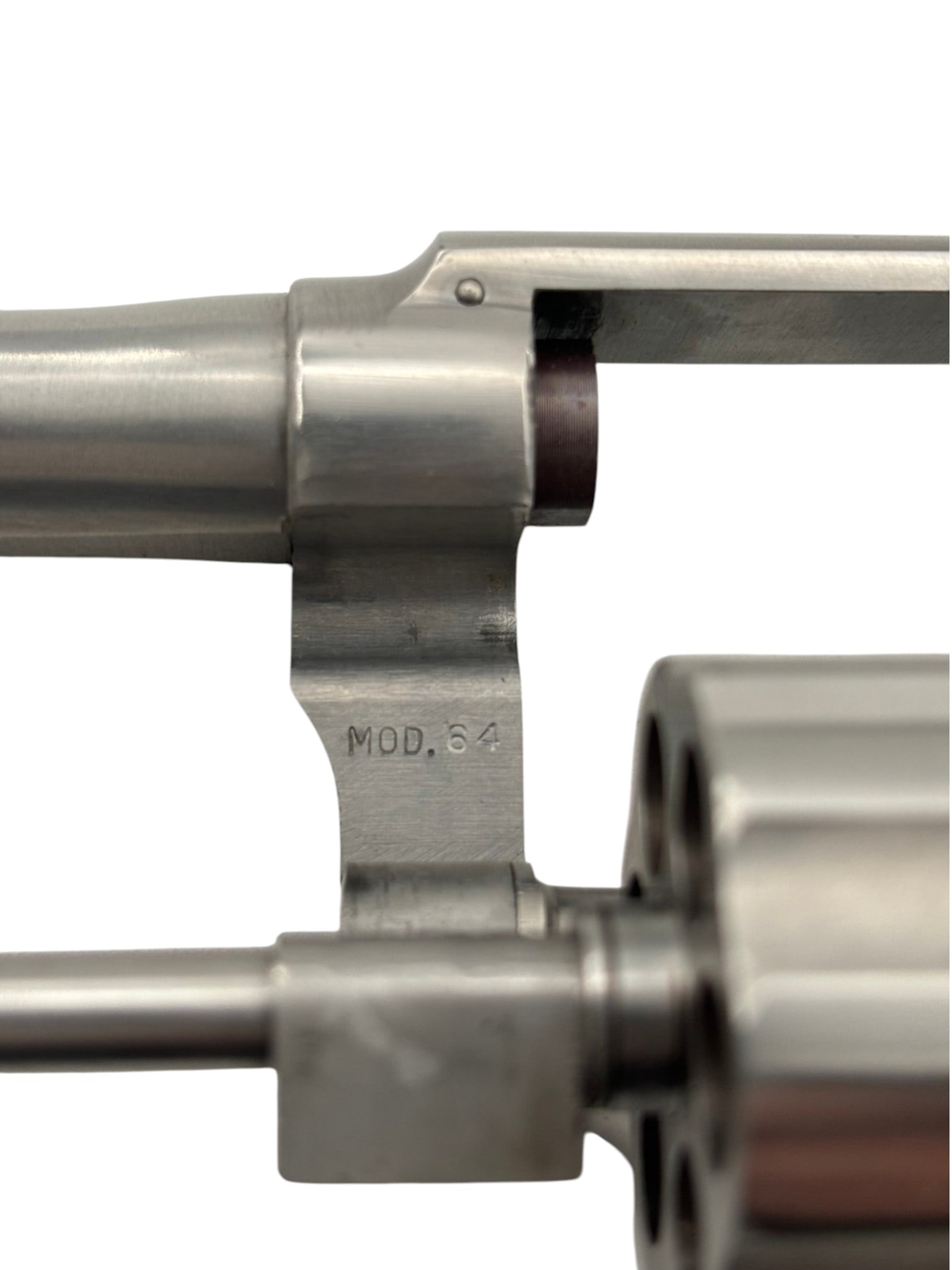 LNIB 1975 Smith & Wesson Model 64 (No Dash) Stainless Steel .38 SPECIAL Revolver in Original Box - 7