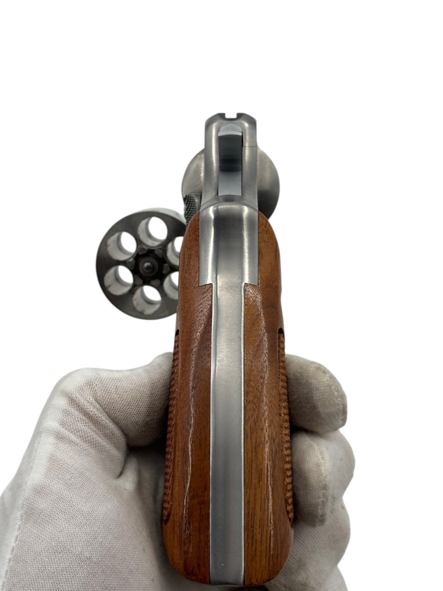 LNIB 1975 Smith & Wesson Model 64 (No Dash) Stainless Steel .38 SPECIAL Revolver in Original Box - 9