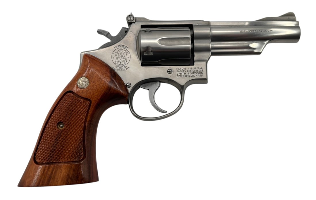 NIB 1974 Smith & Wesson Model 66 (No Dash) 4" Stainless .357 COMBAT MAGNUM Revolver in Original - 3