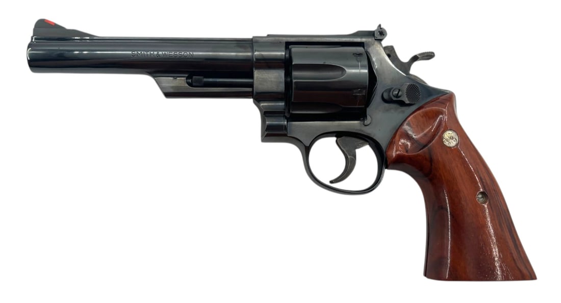 Excellent 1985 Smith & Wesson Model 29-3 SA/DA .44 MAGNUM Revolver: S#: AFV9824, mfg. 1985 | 5-7/8" Barrel | 6-shot SA/DA |||| CONDITION: Excellent, like new. 100% original blued finish. Mechanically functions. Bore is excellent ||||| CLASS: MODERN