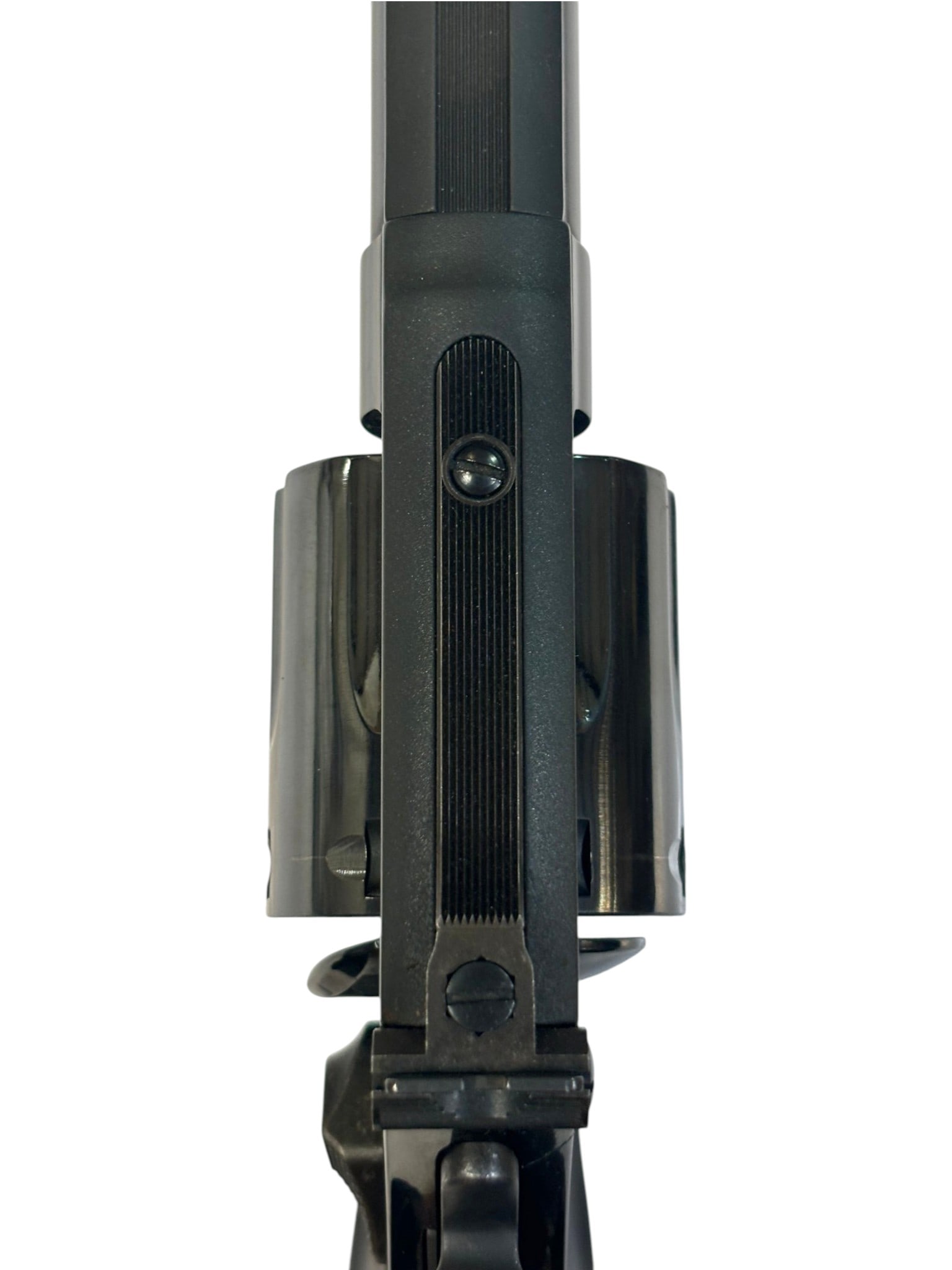 Excellent 1 of 300 S&W Model 586-7 "Bud's Gun Shop Ltd. Ed." .357 MAG. Revolver w/ 7-Shot Cylinder - 11