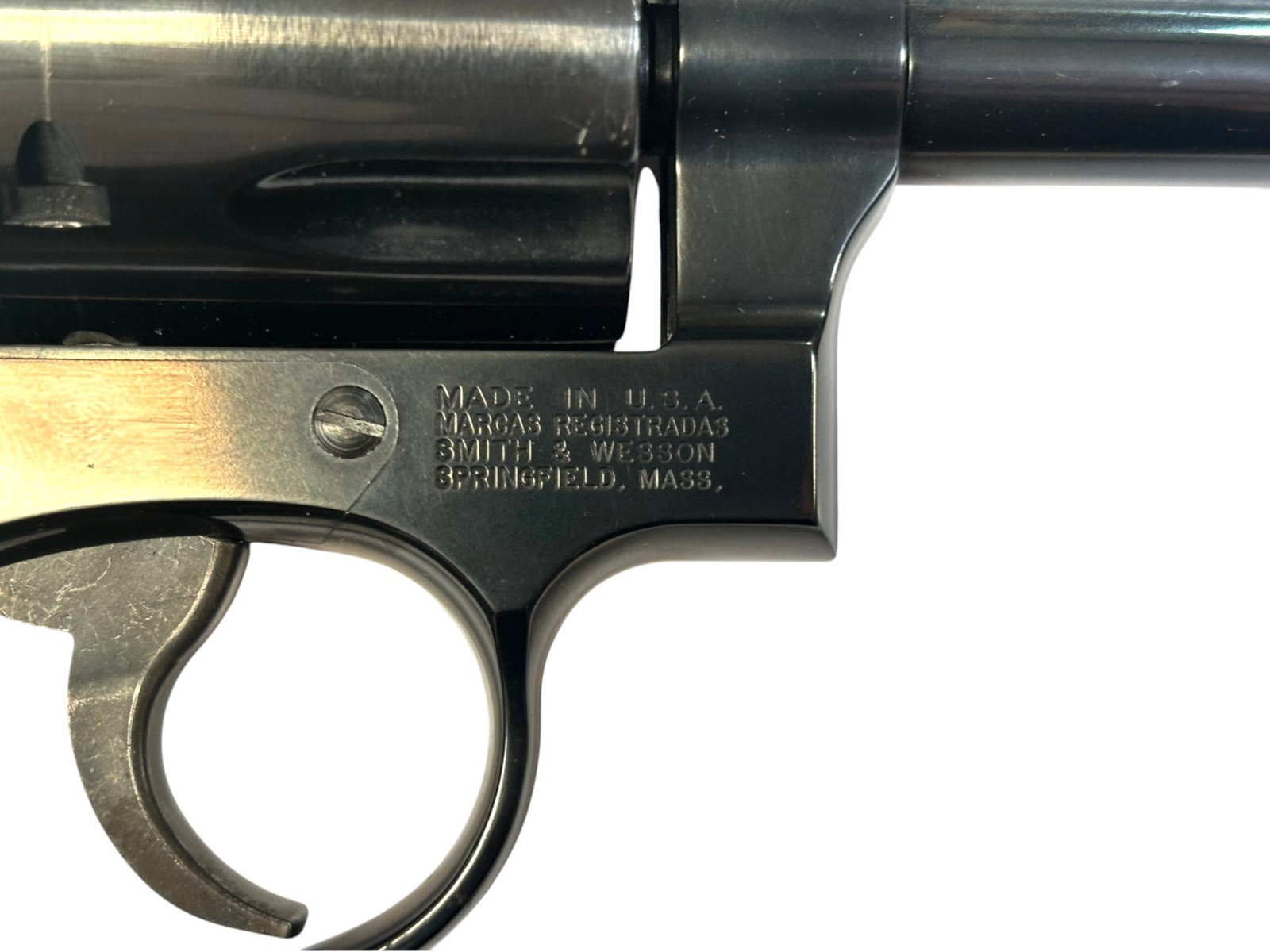 Excellent 1 of 300 S&W Model 586-7 "Bud's Gun Shop Ltd. Ed." .357 MAG. Revolver w/ 7-Shot Cylinder - 3