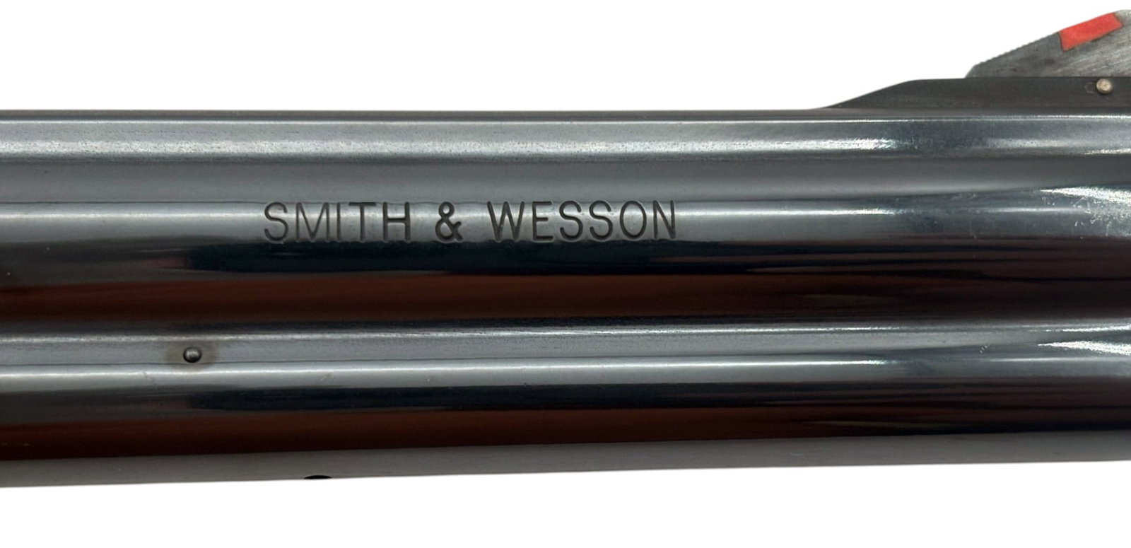 Excellent 1 of 300 S&W Model 586-7 "Bud's Gun Shop Ltd. Ed." .357 MAG. Revolver w/ 7-Shot Cylinder - 4