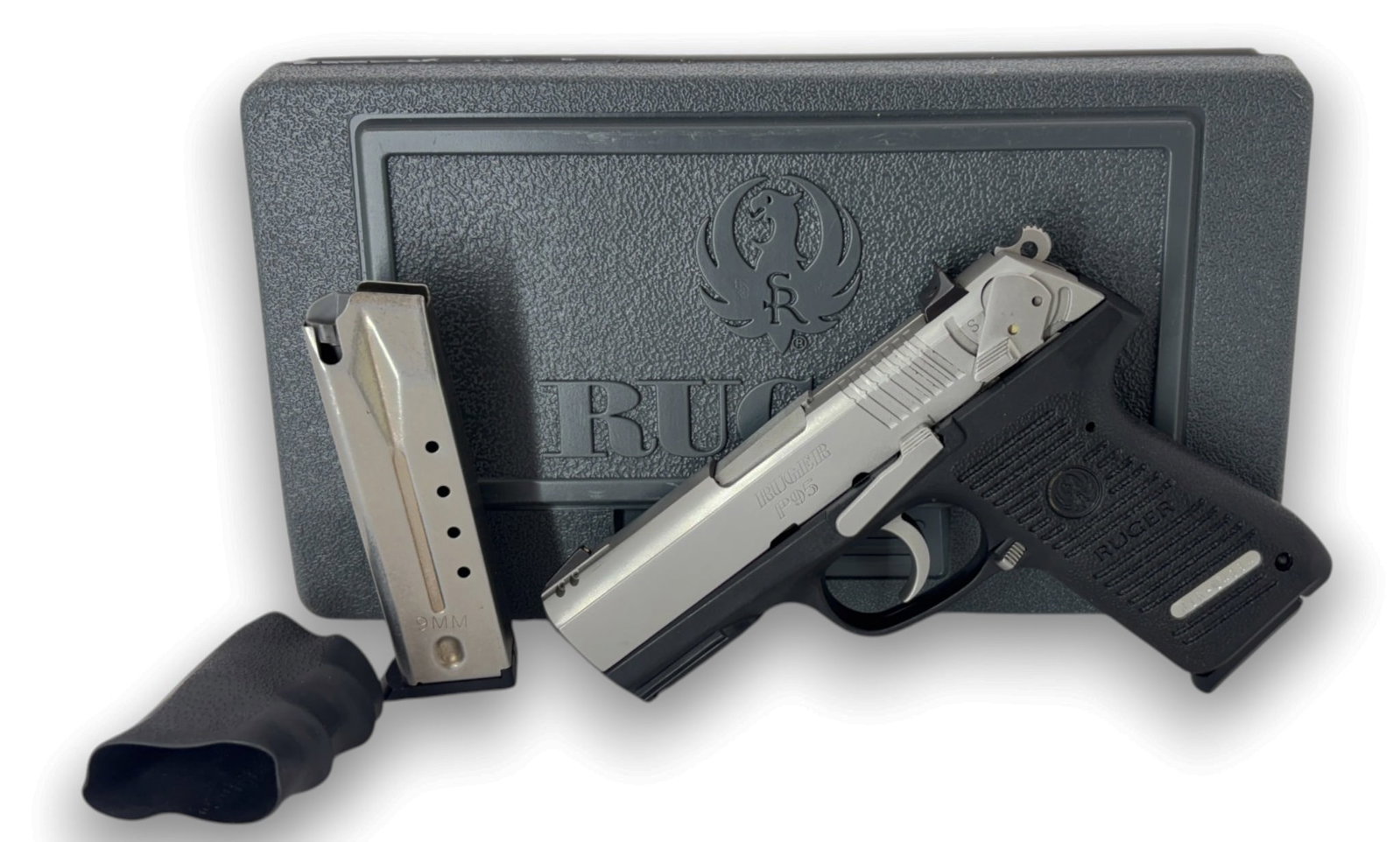 LNIB Ruger P95PR Stainless 9mm Semi-Automatic Pistol with Original Box (1 of 7)