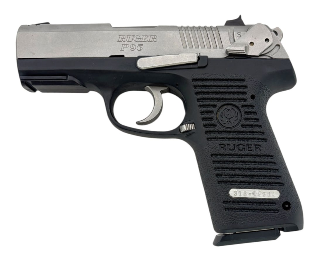 LNIB Ruger P95PR Stainless 9mm Semi-Automatic Pistol with Original Box - 4