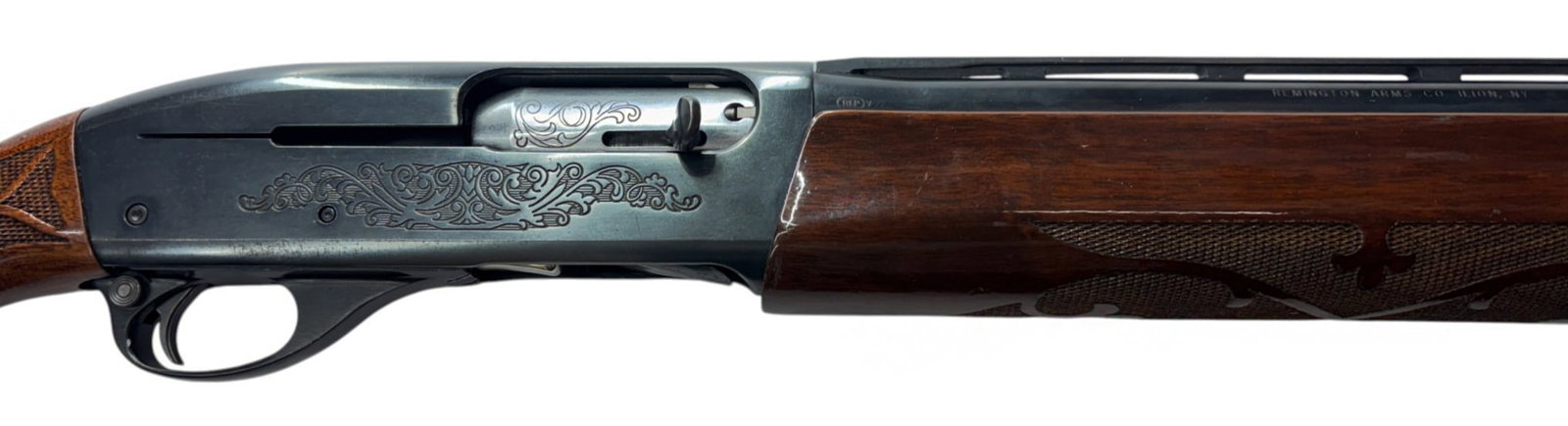 1989 Remington Model 1100 Deluxe 12 GA. Semi-Automatic Shotgun 2-Barrel Set in Case w/ Chokes - 10