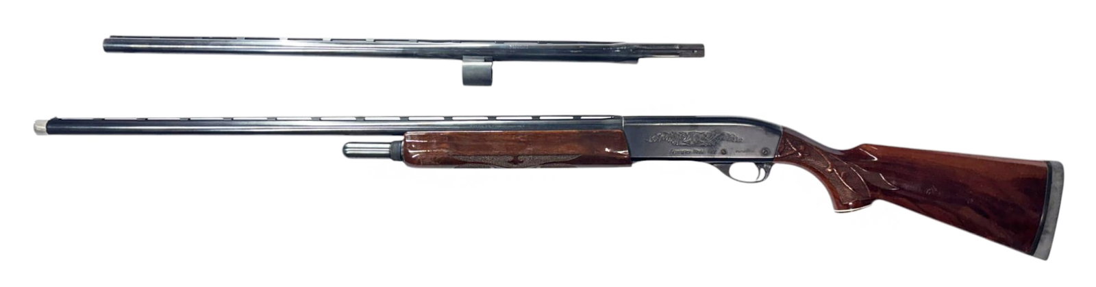 1989 Remington Model 1100 Deluxe 12 GA. Semi-Automatic Shotgun 2-Barrel Set in Case w/ Chokes - 3