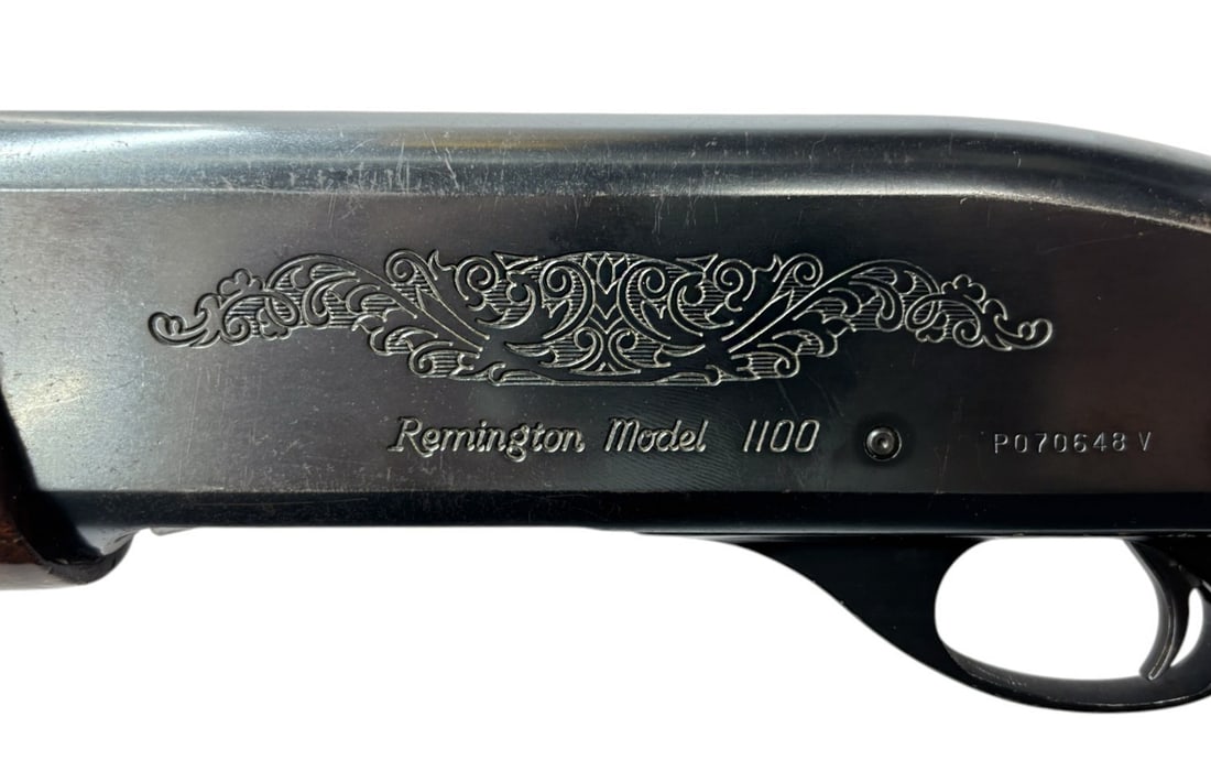 1989 Remington Model 1100 Deluxe 12 GA. Semi-Automatic Shotgun 2-Barrel Set in Case w/ Chokes - 8